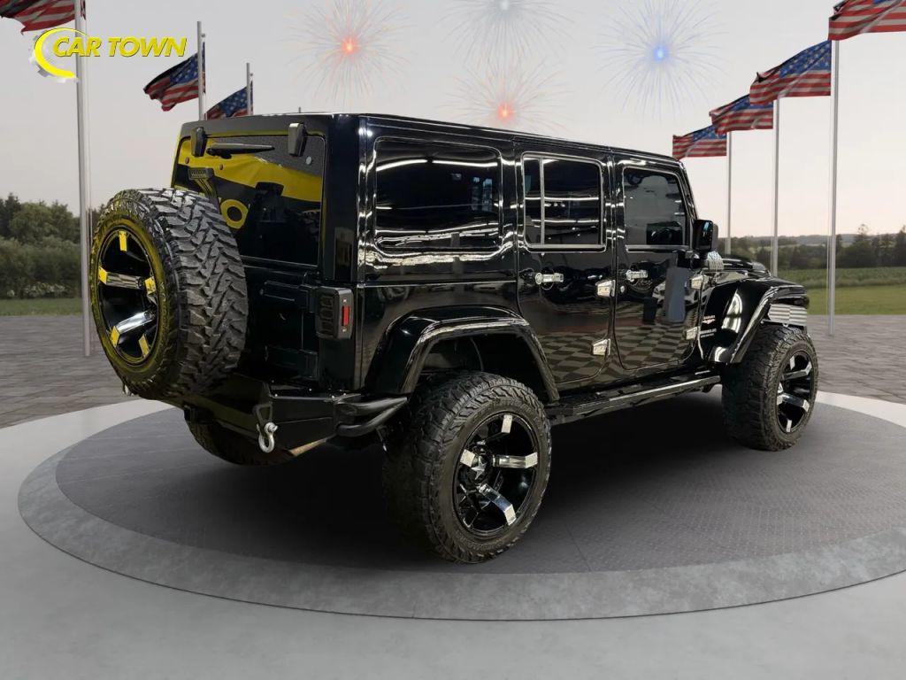 used 2015 Jeep Wrangler Unlimited car, priced at $18,150