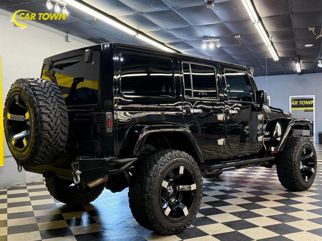 used 2015 Jeep Wrangler Unlimited car, priced at $18,150