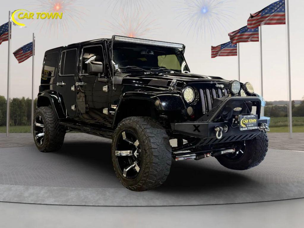 used 2015 Jeep Wrangler Unlimited car, priced at $18,150