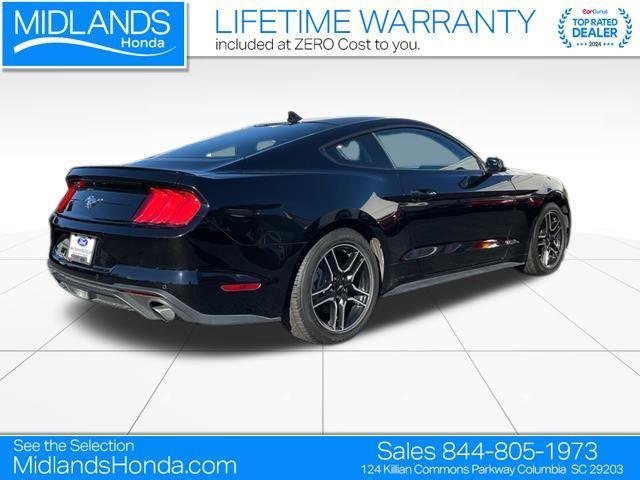 used 2021 Ford Mustang car, priced at $25,399