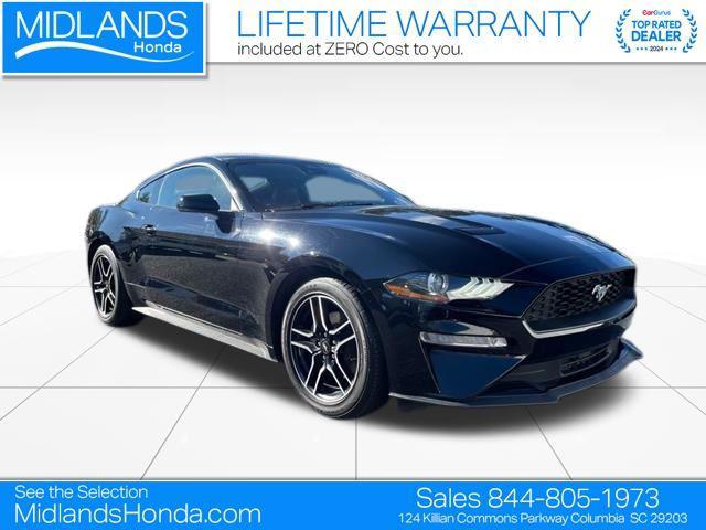 used 2021 Ford Mustang car, priced at $25,399