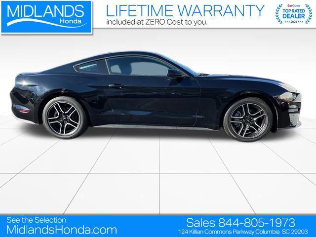 used 2021 Ford Mustang car, priced at $25,399