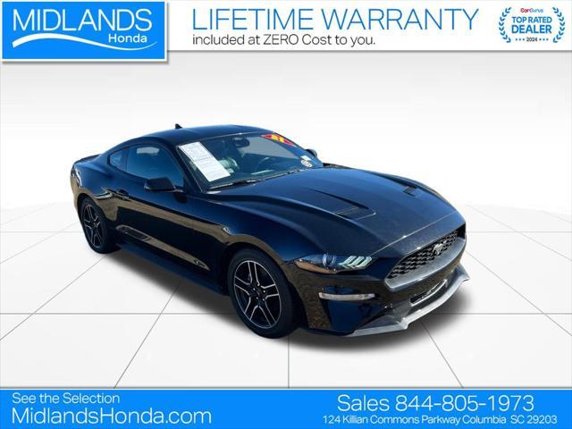 used 2021 Ford Mustang car, priced at $24,484