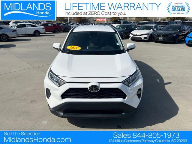 used 2021 Toyota RAV4 car, priced at $22,850