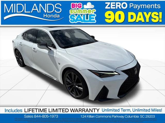 used 2022 Lexus IS 350 car, priced at $40,636