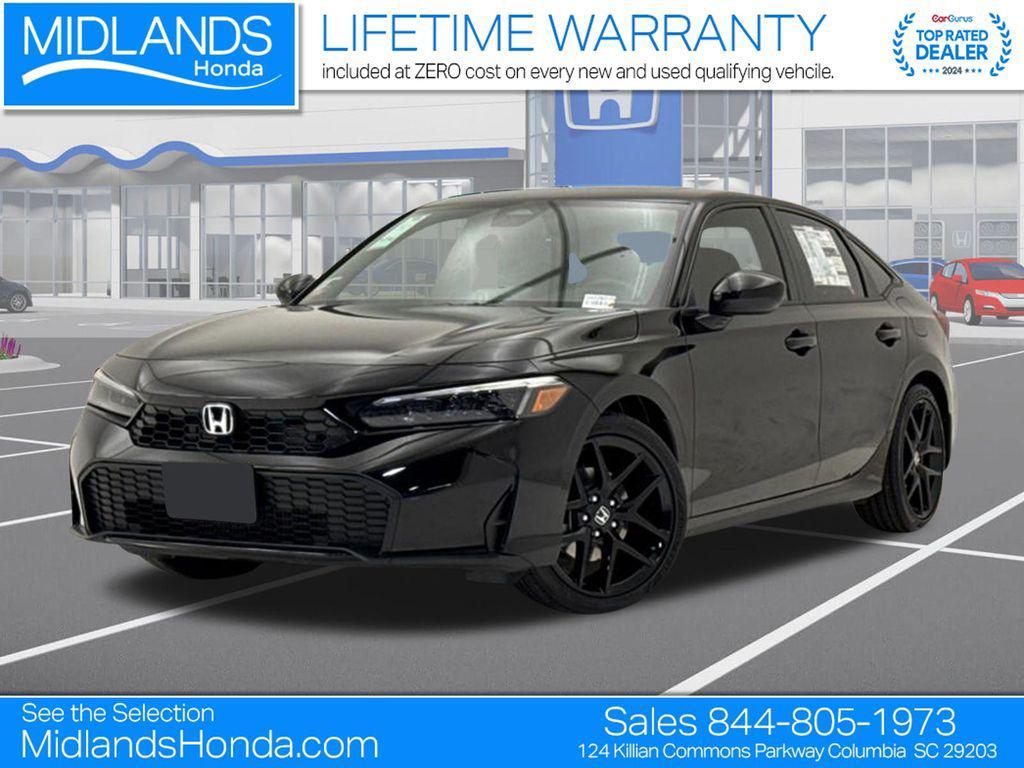 new 2025 Honda Civic Hybrid car, priced at $28,855