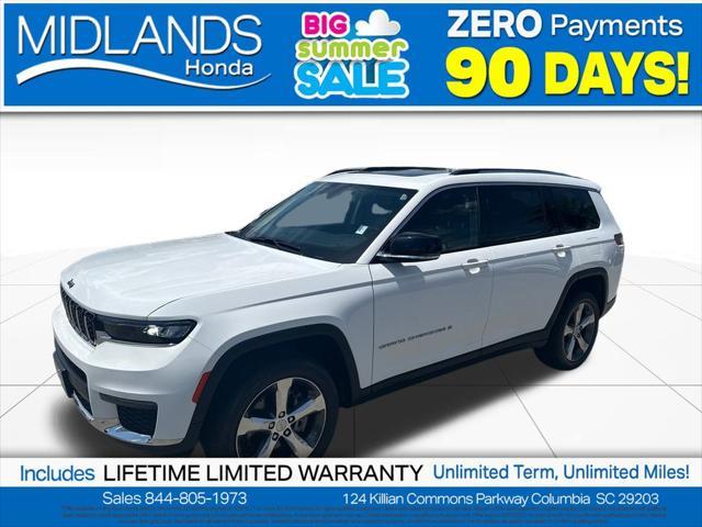 used 2021 Jeep Grand Cherokee L car, priced at $32,695