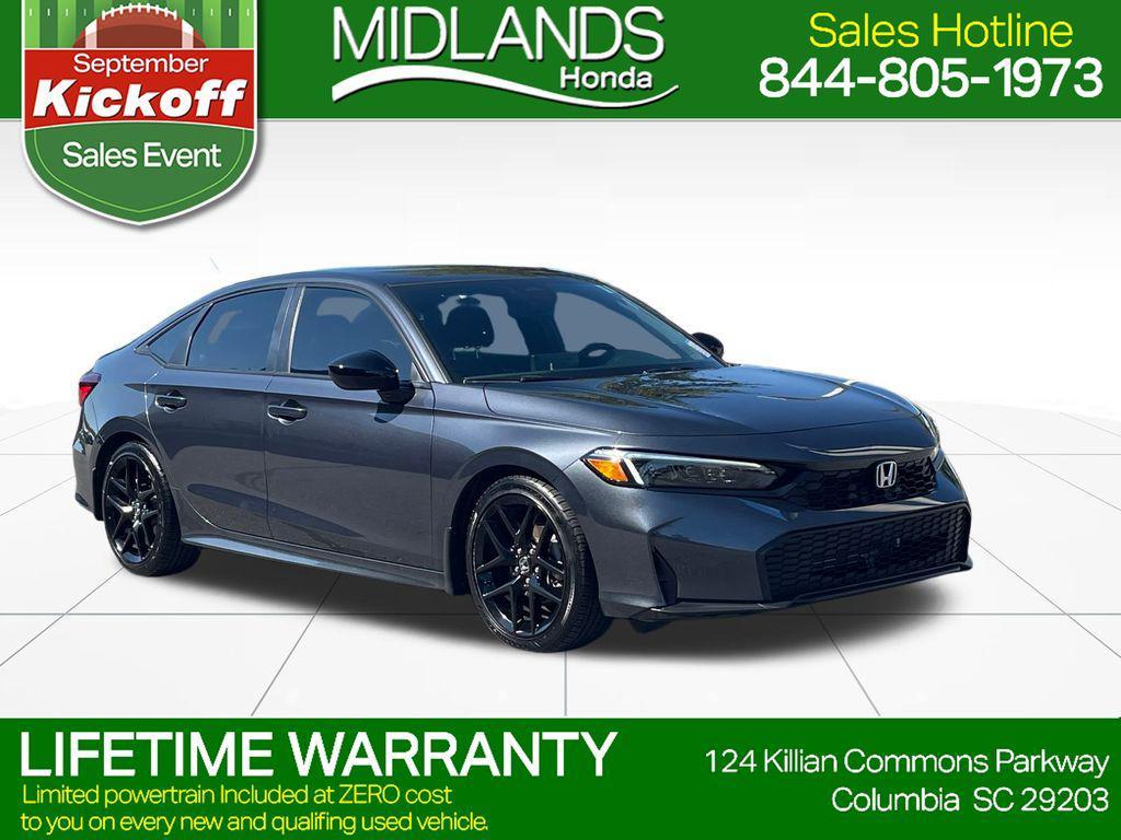 used 2025 Honda Civic car, priced at $26,530