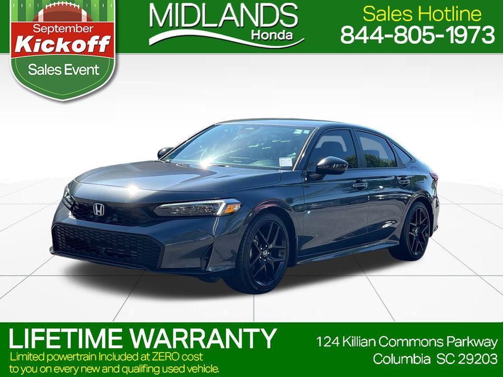 used 2025 Honda Civic car, priced at $26,530