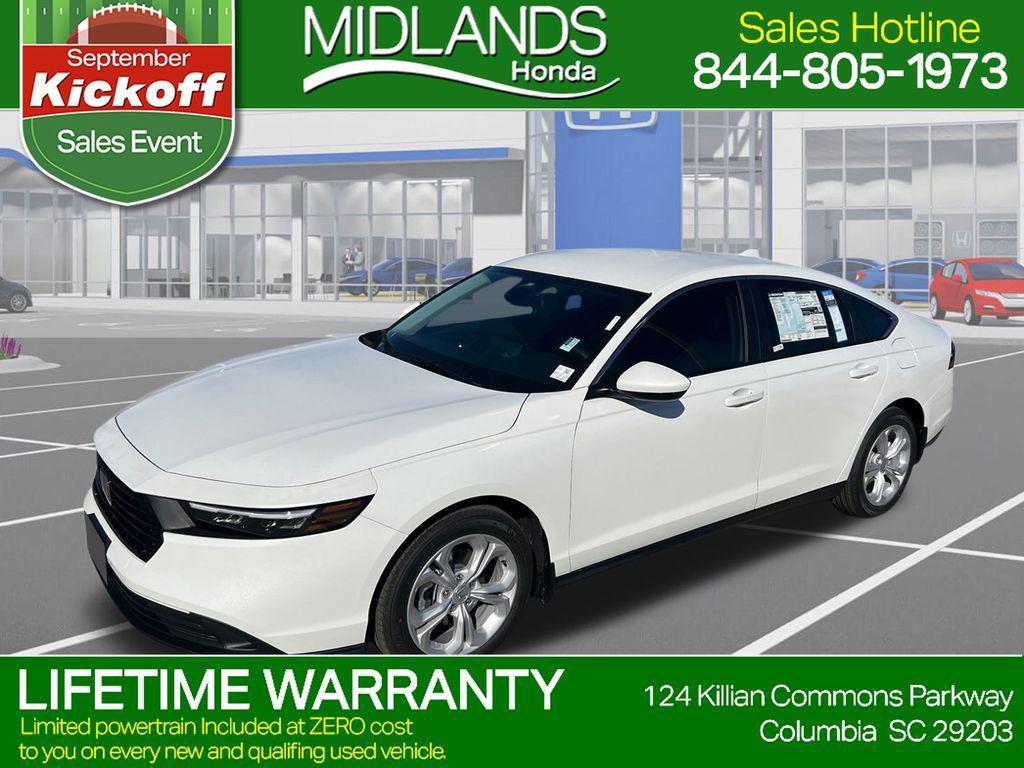 new 2025 Honda Accord car, priced at $28,804