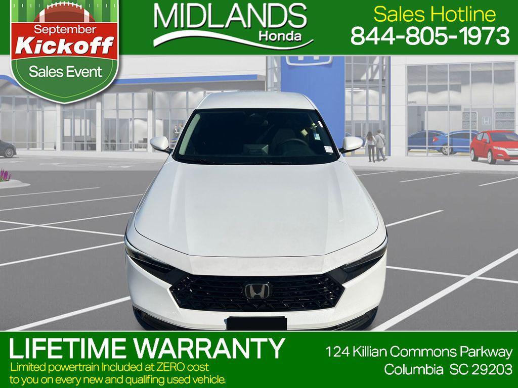 new 2025 Honda Accord car, priced at $28,804