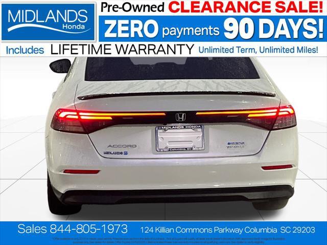 used 2025 Honda Accord Hybrid car, priced at $33,418