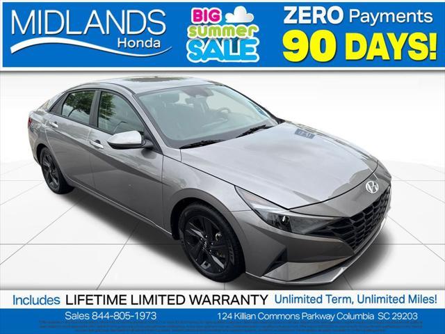 used 2021 Hyundai ELANTRA HEV car, priced at $14,948