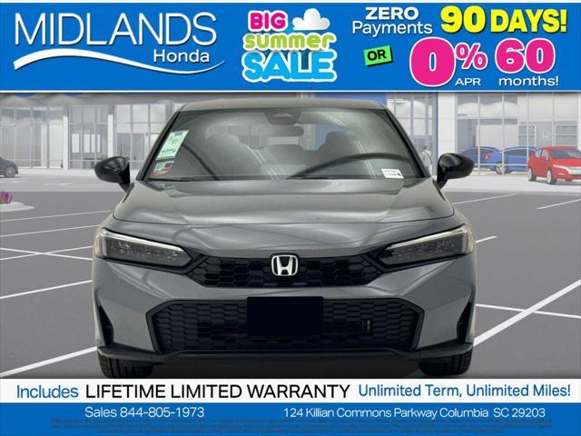 new 2025 Honda Civic car, priced at $26,716