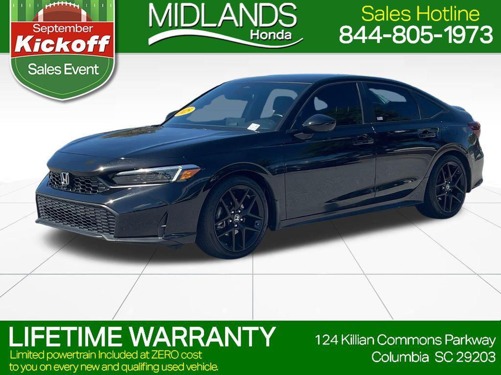 used 2025 Honda Civic car, priced at $23,353