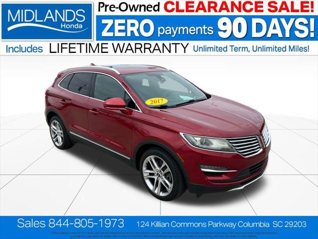 used 2017 Lincoln MKC car, priced at $16,908