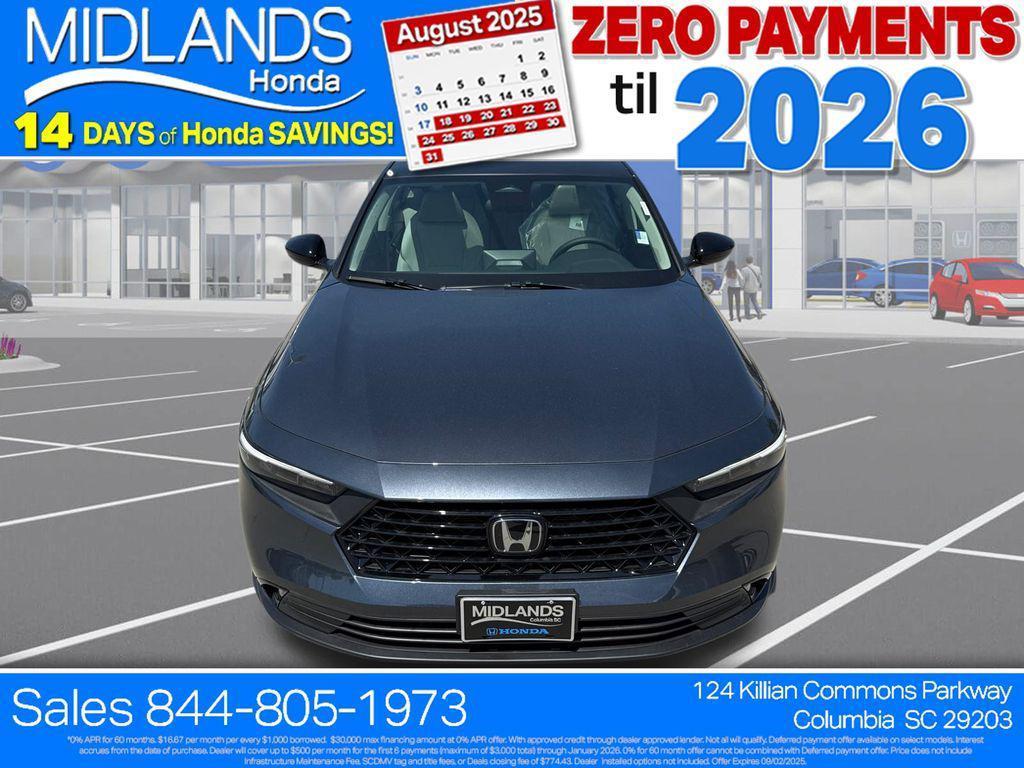 new 2025 Honda Accord car, priced at $30,390