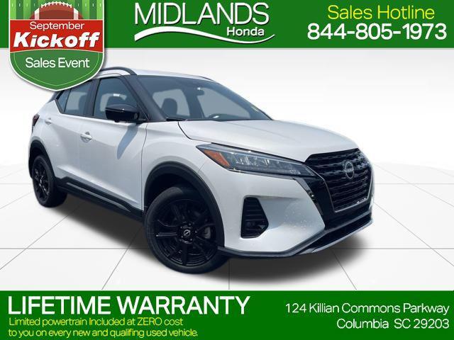 used 2024 Nissan Kicks car, priced at $20,659