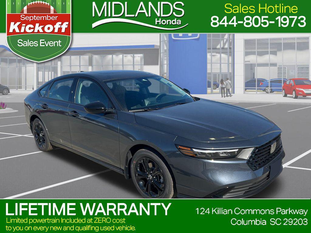 new 2025 Honda Accord car, priced at $30,390