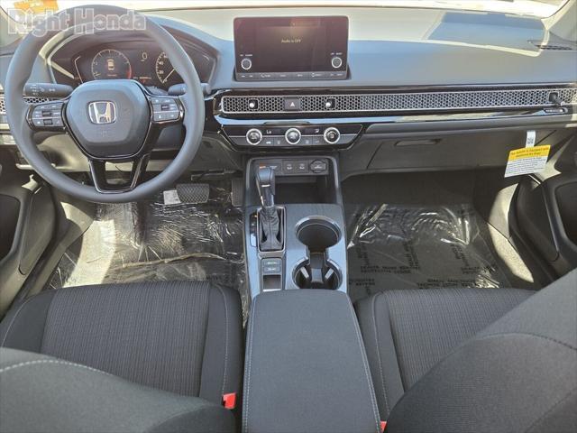 new 2025 Honda Civic car, priced at $24,497