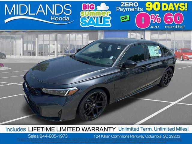 new 2025 Honda Civic car, priced at $27,426
