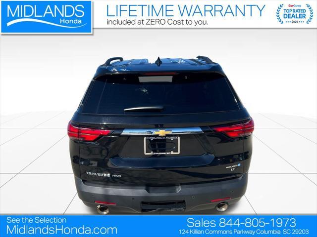 used 2022 Chevrolet Traverse car, priced at $28,484