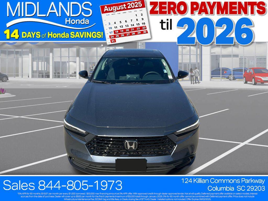 new 2025 Honda Accord car, priced at $30,390