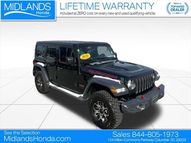 used 2020 Jeep Wrangler Unlimited car, priced at $27,453