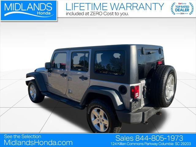 used 2014 Jeep Wrangler Unlimited car, priced at $14,972