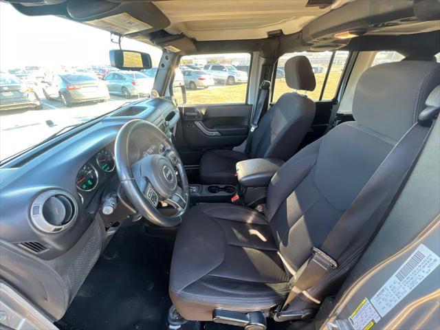 used 2014 Jeep Wrangler Unlimited car, priced at $14,972