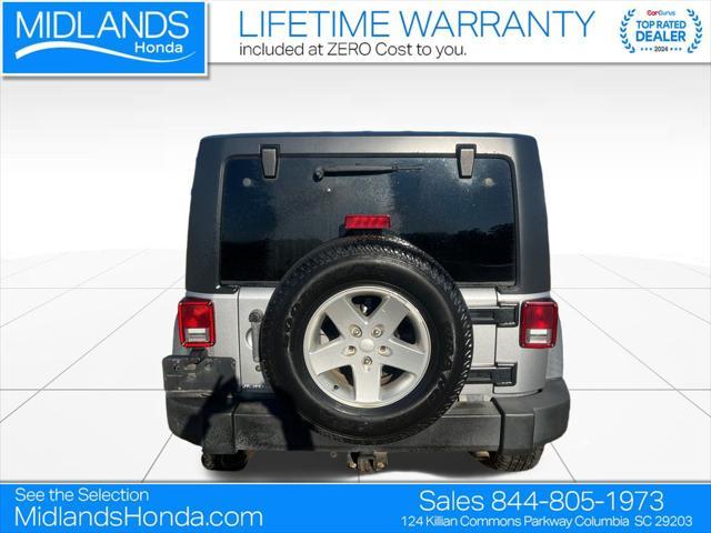 used 2014 Jeep Wrangler Unlimited car, priced at $14,972