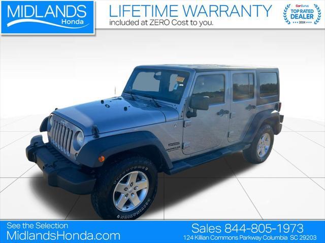 used 2014 Jeep Wrangler Unlimited car, priced at $14,972