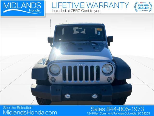 used 2014 Jeep Wrangler Unlimited car, priced at $14,972