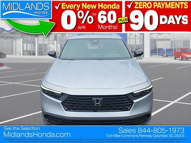 new 2025 Honda Accord Hybrid car, priced at $33,399