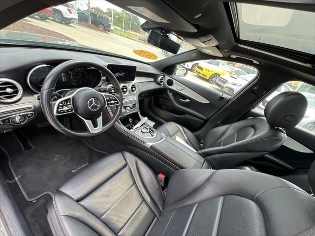 used 2021 Mercedes-Benz C-Class car, priced at $26,891