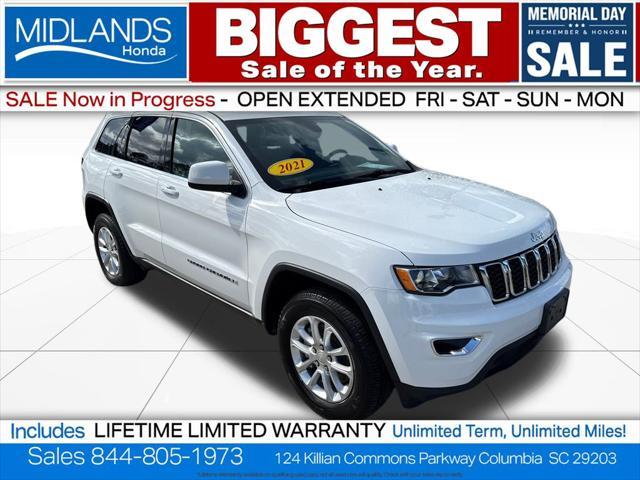 used 2021 Jeep Grand Cherokee car, priced at $25,914