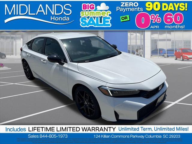 new 2025 Honda Civic car, priced at $27,859