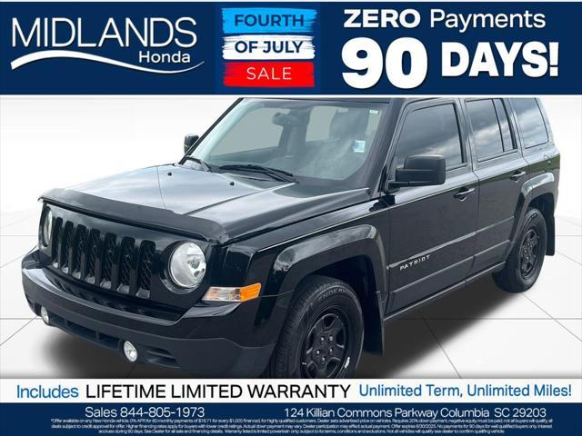 used 2016 Jeep Patriot car, priced at $6,987