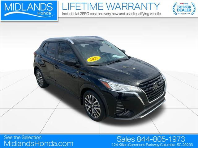 used 2021 Nissan Kicks car, priced at $16,343