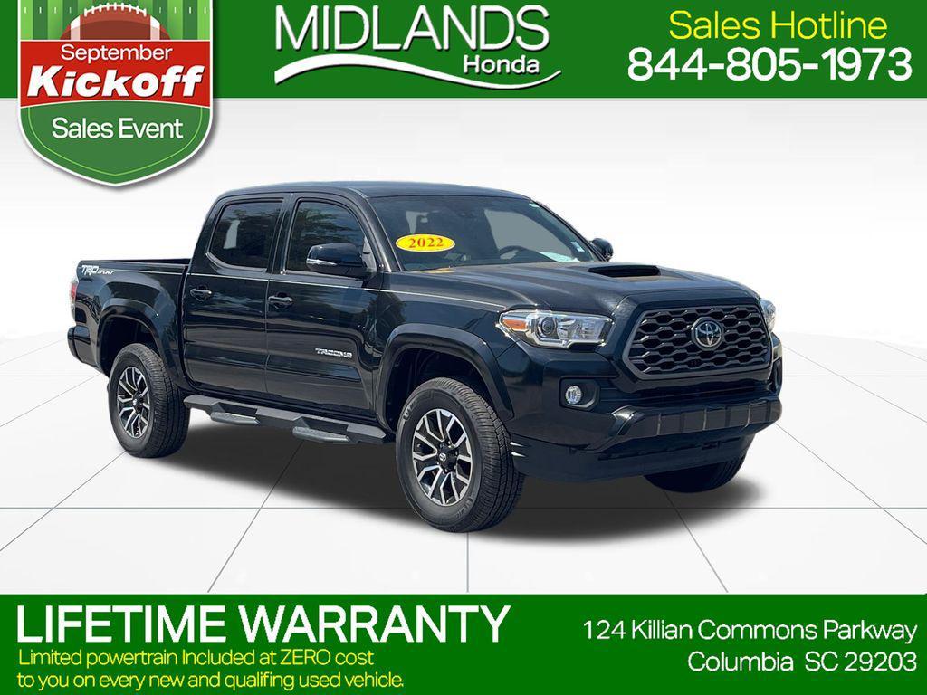 used 2022 Toyota Tacoma car, priced at $31,353