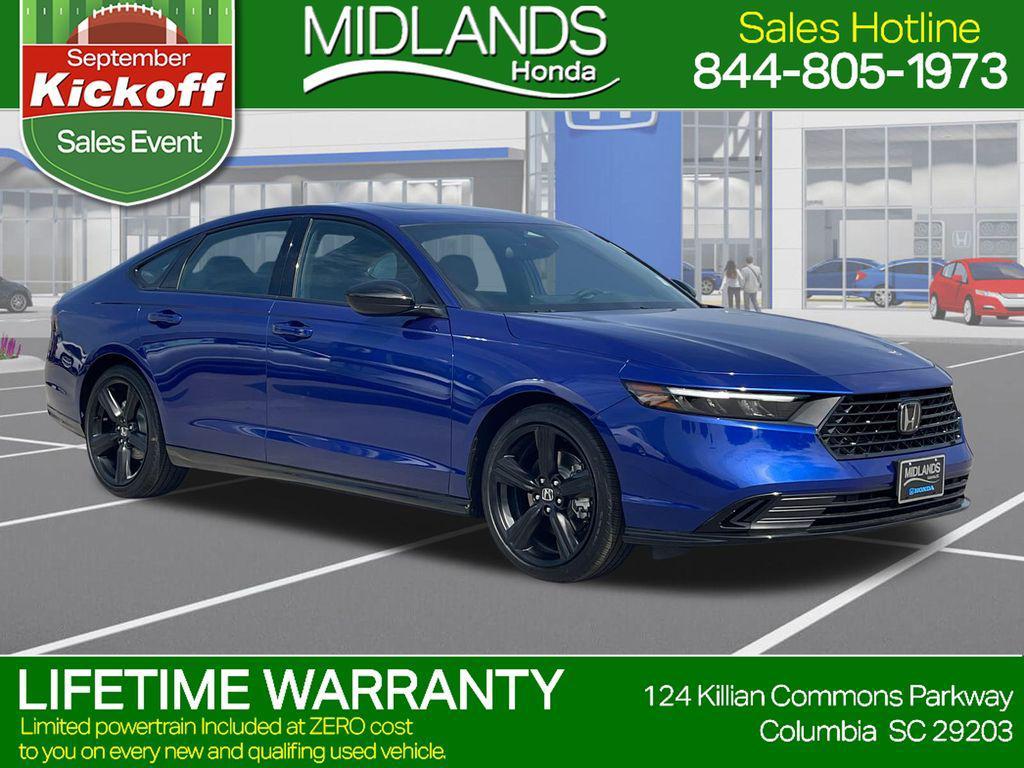 new 2025 Honda Accord Hybrid car, priced at $35,233