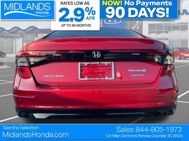 new 2024 Honda Accord Hybrid car, priced at $34,386