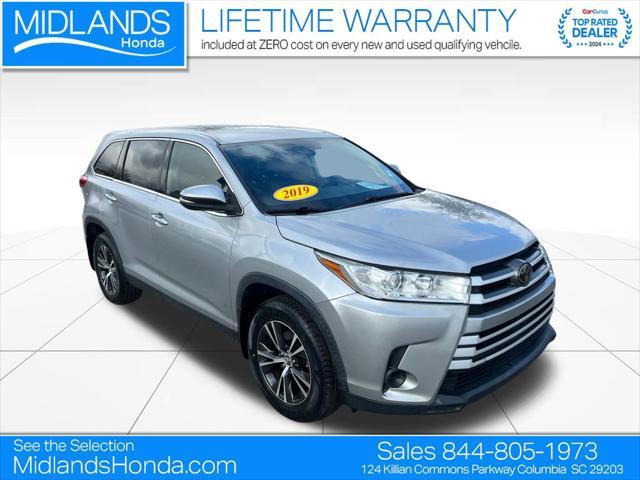 used 2019 Toyota Highlander car, priced at $19,319