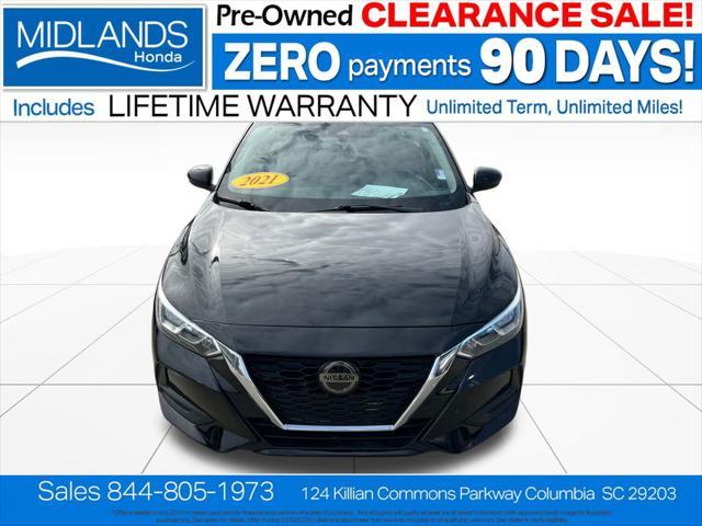 used 2021 Nissan Sentra car, priced at $16,457