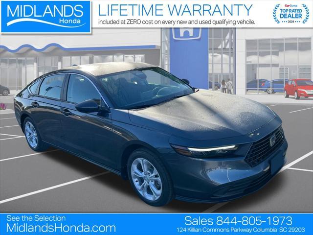 new 2025 Honda Accord car, priced at $28,373