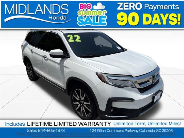 used 2022 Honda Pilot car, priced at $35,294