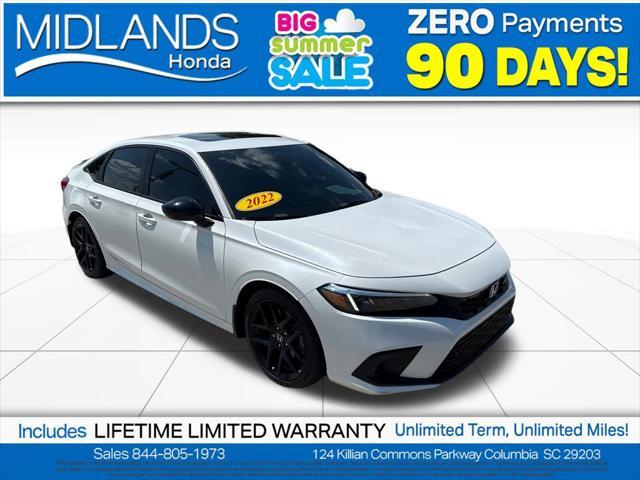 used 2022 Honda Civic Si car, priced at $28,988