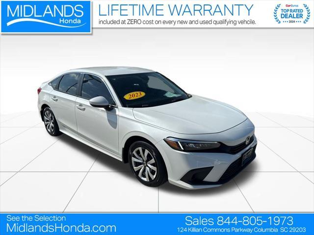used 2023 Honda Civic car, priced at $23,961