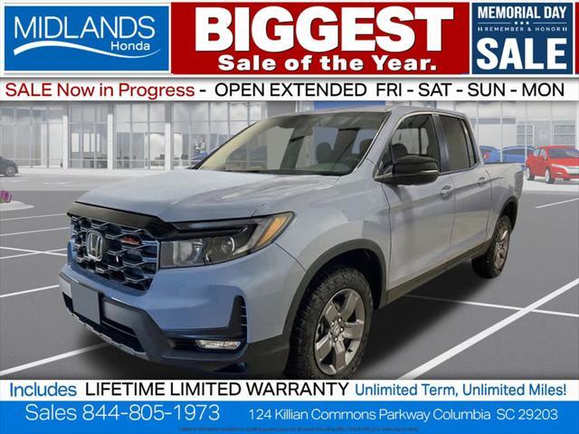 new 2025 Honda Ridgeline car, priced at $44,559