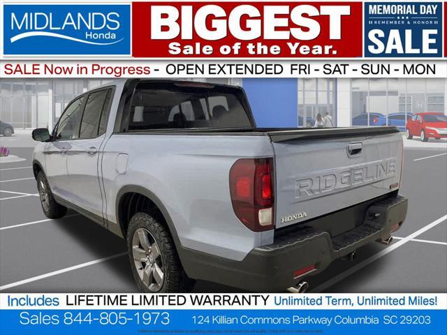 new 2025 Honda Ridgeline car, priced at $44,559